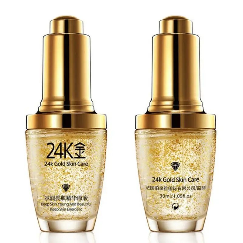 

24k Gold Essence Solution The Bottom Of The Liquid Oil Moisturizing Skin Color