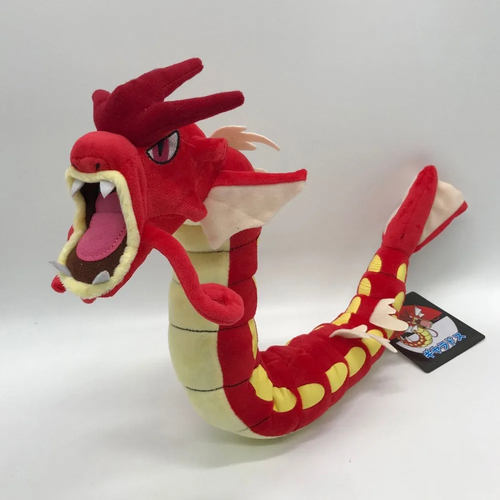 Блестящая Gyarados плюшевая мягкая игрушка кукла плюшевый чучело 23&quot | Игрушки и