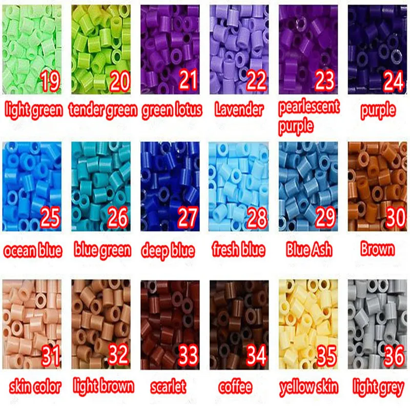 DIY perler бусины экологические головоломки pieces puzzle beans креативные Горячие