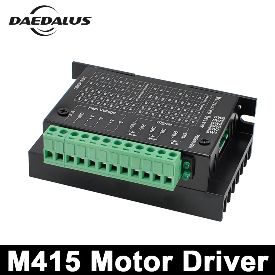 CNC M415 4A Hybrid Stepping Motor Driver 42/57 Stepper Motor Driver Two Phase For Spindle Motor Machine CNC M415 4A Hybrid Stepping Motor Driver 42/57 Stepper Motor Driver Two Phase For Spindle Motor Machine