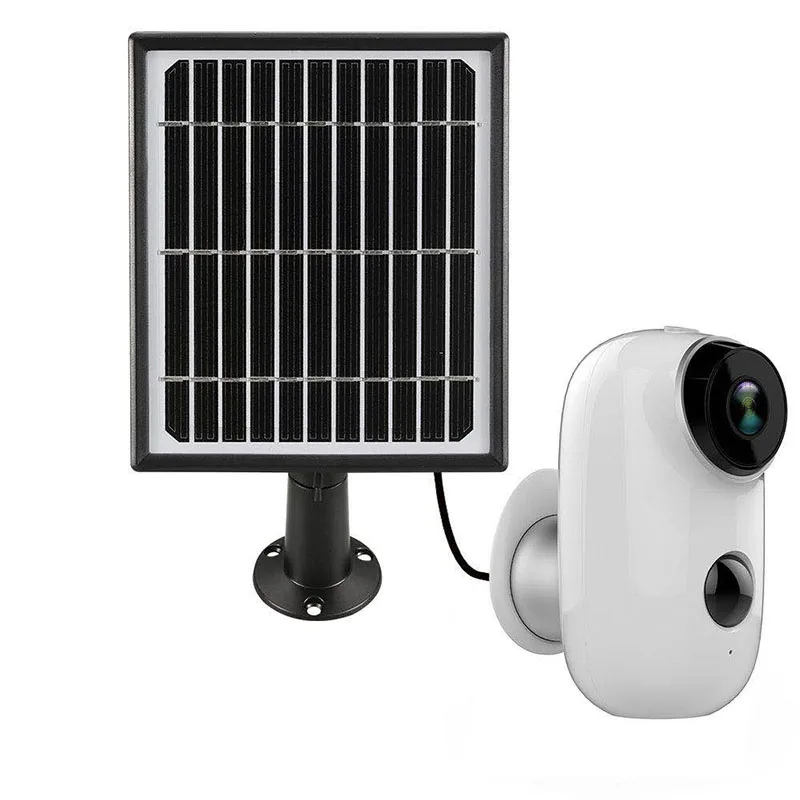 

Solar panel Rechargeable Battery 720P HD Outdoor Indoor Security WiFi Camera Solar Battery CCTV Camera