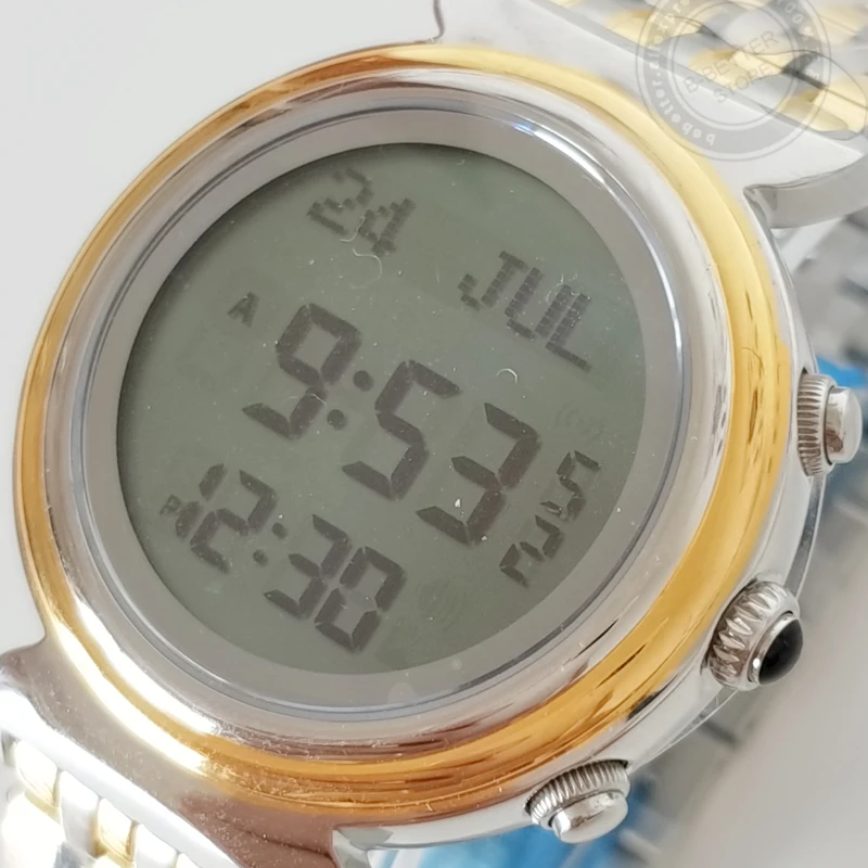 Исламские часы Harameen Athan, водонепроницаемые часы Qibla Azan, часы с компасом,, модные наручные часы, лучший подарок для Рамадана