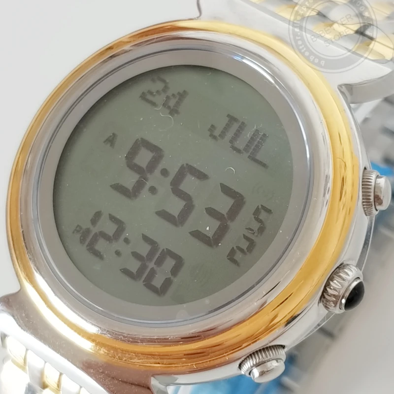 Мусульманские водонепроницаемые наручные часы Qibla Compass Azan AL Harameen Fajr лучший