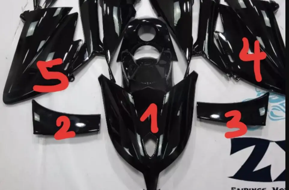

For Yamaha TMAX 530 2017 2018 T-Max ABS Plastic Kit Injection Motorcycle Fairing UV TMAX530 BLACK or matte black