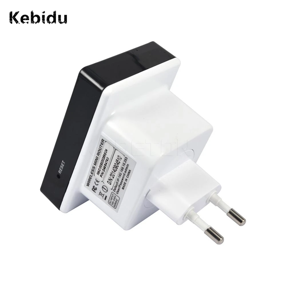 

Kebidu Wireless Signal Booster Router WIFI Repeater Booster Amplifier Extender Expander 300Mbps EU/US Plug Wholesale