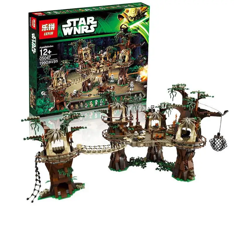 

Star wars 05047 E Village wok Model Building Block Brick Educational Toy For Children Compatible 10251 Birthday Gift