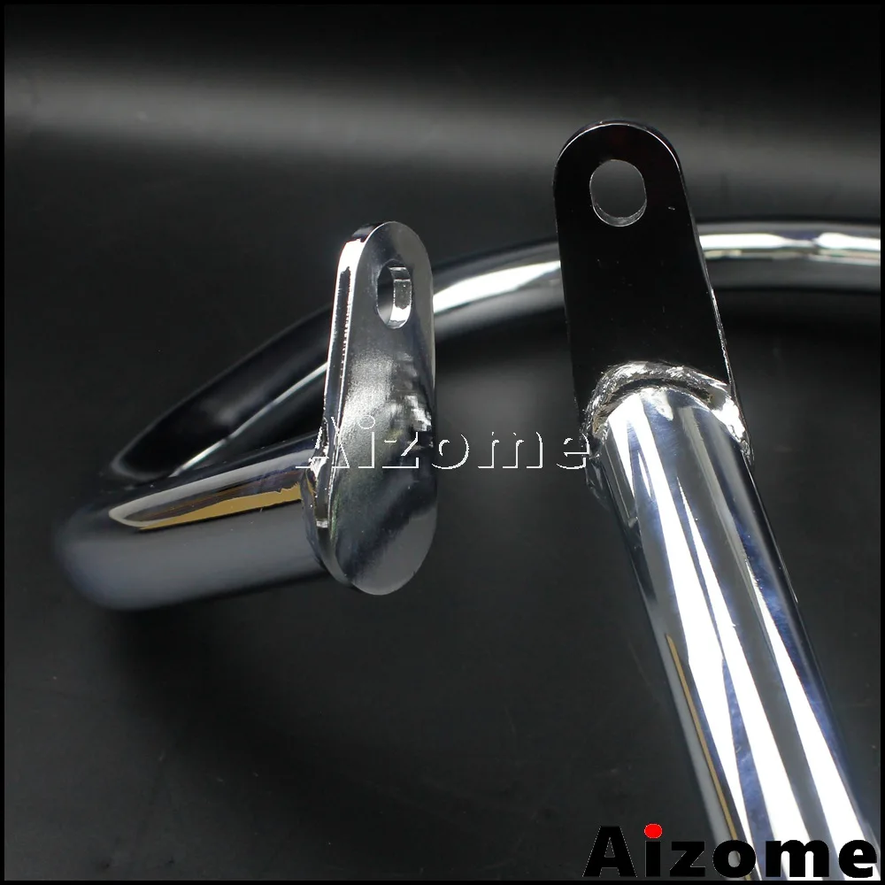 Хром Мотоцикл 1 1/4 &quotЗащита двигателя автострада для Honda VT750DC Spirit 2007 up VT750C2B 2010 VT750 C4