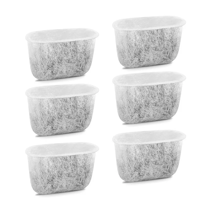 High quality charcoal coffee filter Water Filter Cartridges 6PCS