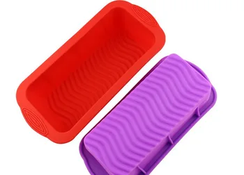 

by dhl 100pcs practical DlY 3D 25.5*13*7cm 150g Silicone Cake Mold Baking Tools Bakeware Maker