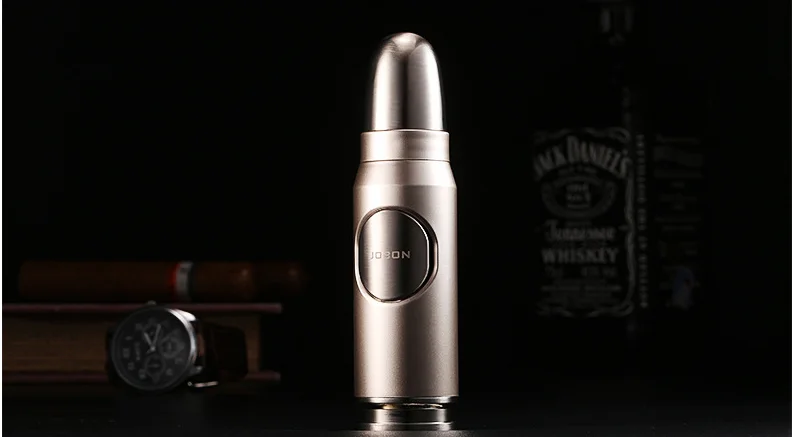 Ретро мини пуля креативная зажигалка брелок кулон как подарок многоразового газа перезаряжаемая металлическая зажигалка для мужчин GadgetLFB210