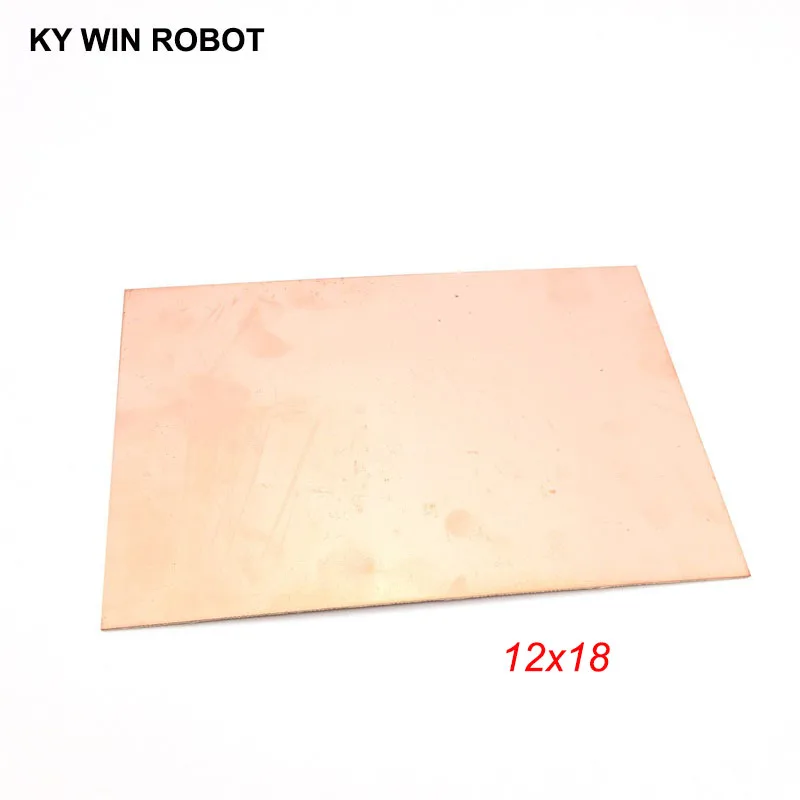 

1 pcs FR4 PCB 12*18cm Single Side Copper Clad plate DIY PCB Kit Laminate Circuit Board 12x18cm 120x180x1.5mm