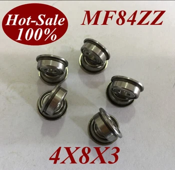 

2Pcs MF84ZZ MF84Z MF84-ZZ 4X8X3 mm Miniature high speed deep groove Ball Bearings Flange Roller flanged bearing