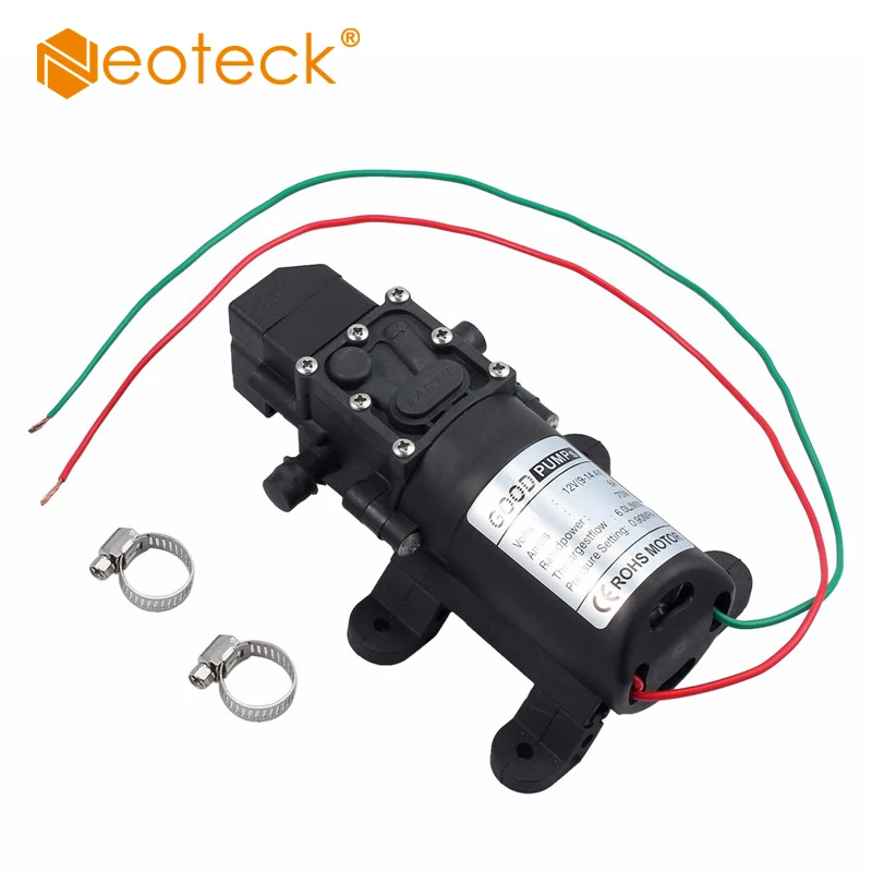 Водяной насос Neoteck с автоматическим переключателем 12 В постоянного тока 130 фунтов