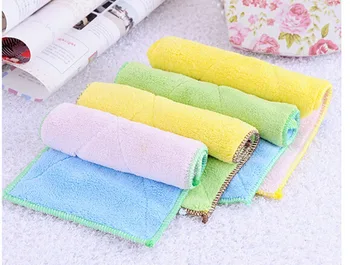

1pc Super Absorbent Microfiber kitchen dish Cloth High-efficiency tableware Household Cleaning Towel kichen tools gadgets cosina