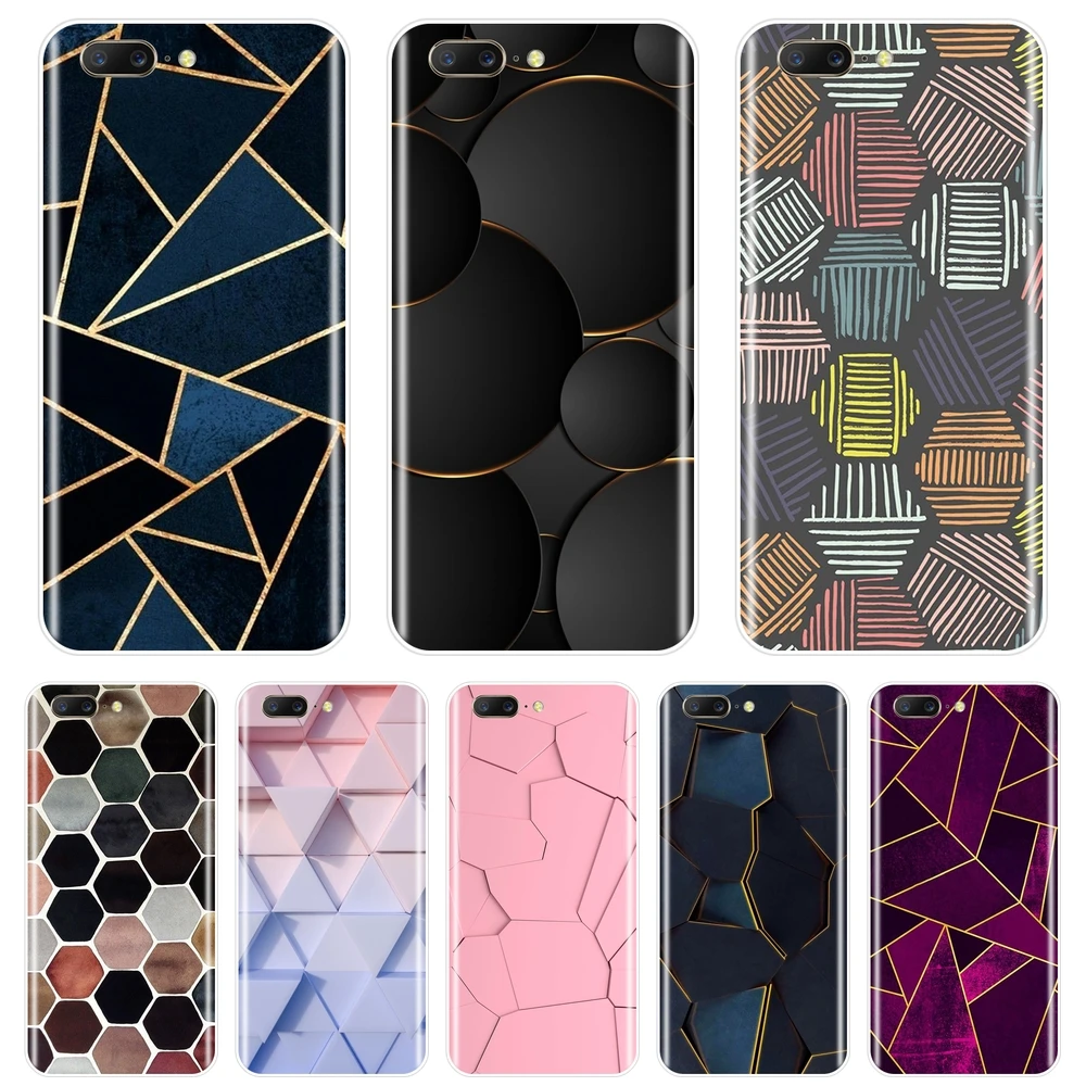 

Soft Silicone Phone Case For One Plus 3 3T 5 5T 6 6T Luxury Geometry Aesthetic Cool Back Cover For OnePlus 6 6T 5 5T 3 3T Case