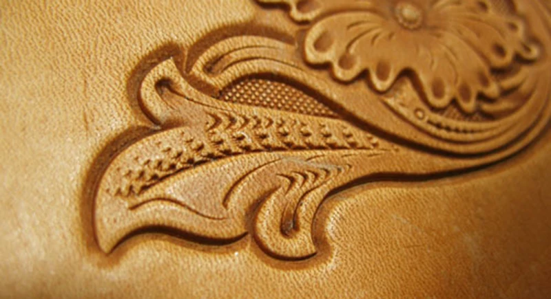 Династия Тан цветочный дизайн Ручная работа уникальный дизайн кожаные рабочие инструменты резьба удары штамп ремесло с кожаными резными инструментами