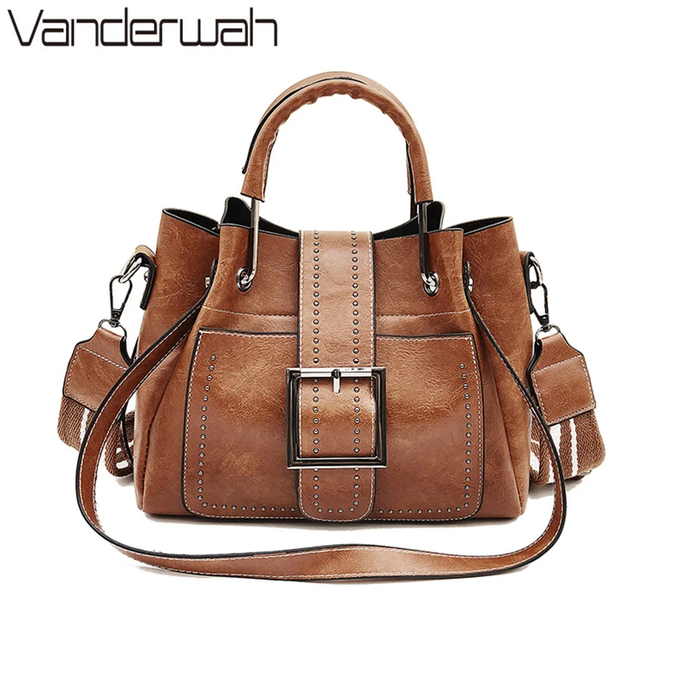 

Hot Dropshipping Bags For Women 2018 New Fashion Handbags Crossbody Bag For Women Vintage Bucket Shoulder Bag Ladies Handbag Sac