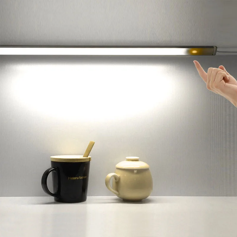

30cm Portable Stepless Dimmer Touch Control USB LED Night Light Cool/Warm White Unlimited Dimmable Wall Lamp for Desk Closet