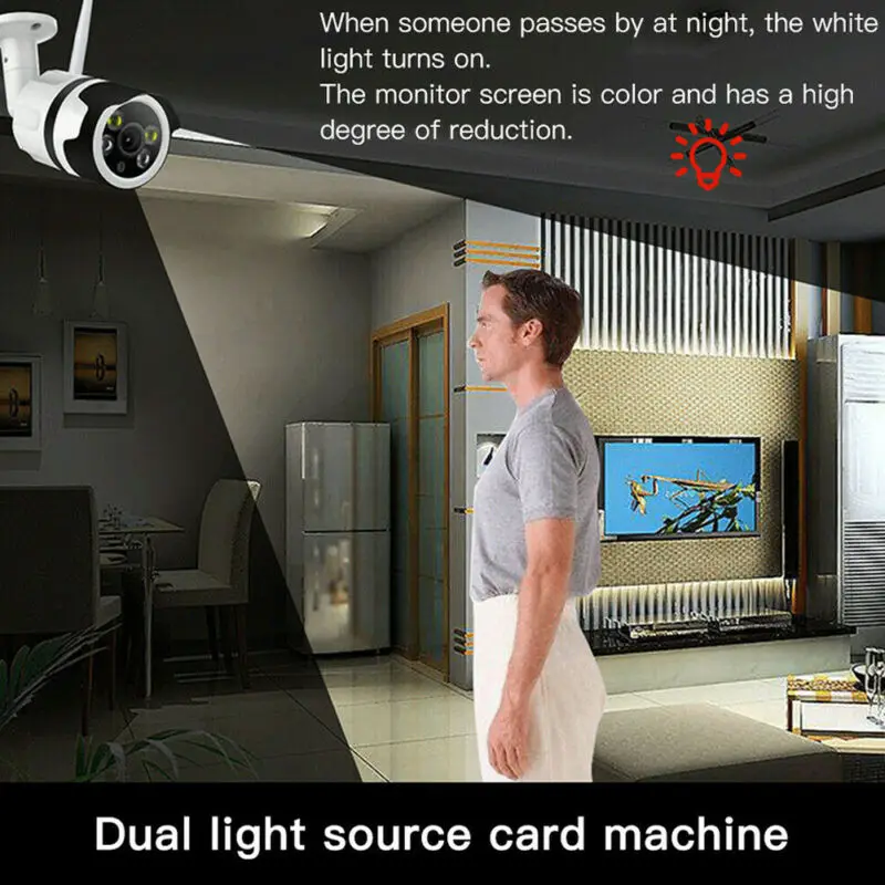 1080P HD Wireless IP Camera Home Security Smart WiFi WI-FI Audio CCTV Camera Mini Camcorder 3E17