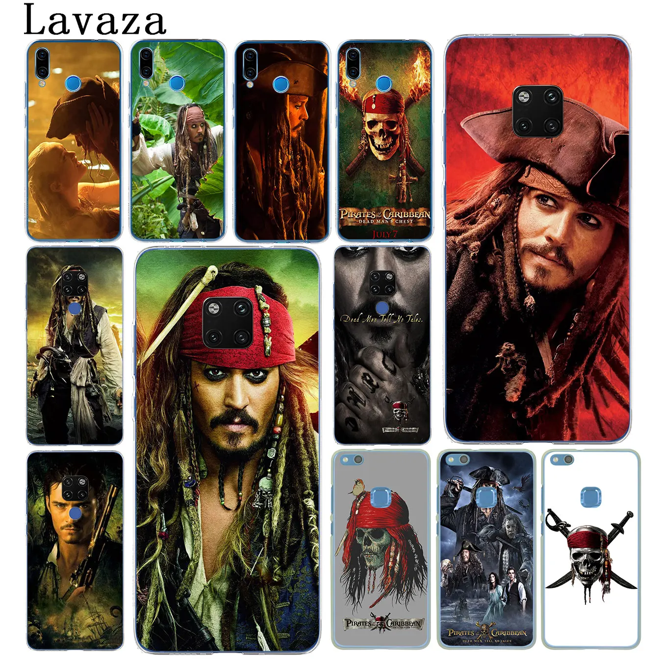 

Lavaza Pirates of the Caribbean Johnny Depp Phone Case for Huawei Mate 30 20 Pro 10 Lite Nova 5I 4 3i 3 2i 2 Lite Cover