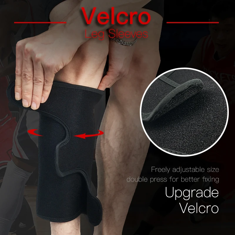 1 Pair Football Shin Guard Weightlifting Calf Brace Leg Sleeve Compression Cycling Running Basketball Leg Warmers Custom Logo
