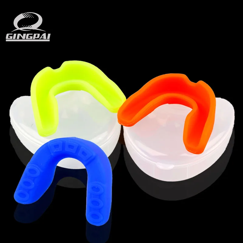 3pcs colourful Mouthguard boxing teeth guard adult MMA football