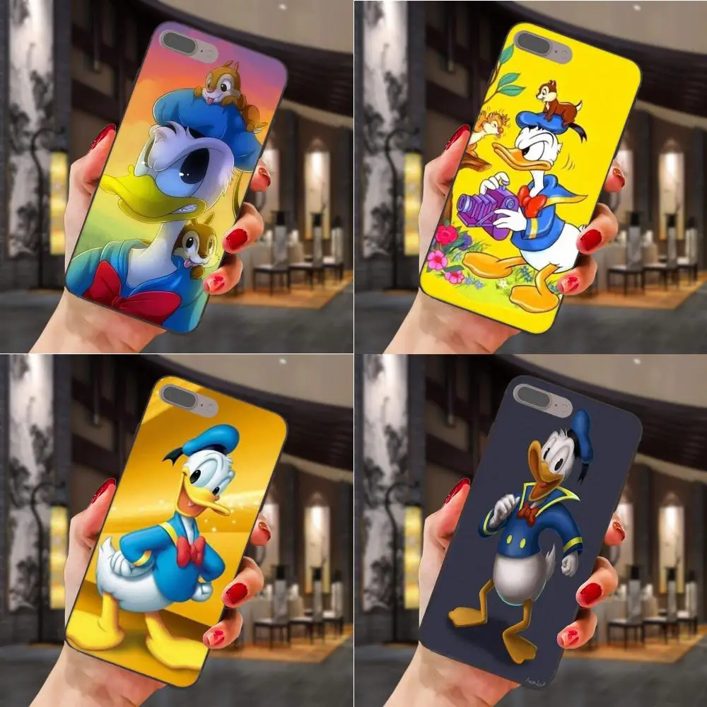 Мягкий крутой лучший для Apple iPhone 4 4S 5 5S SE 6 6S 7 8 Plus X XS Max XR Дональд Дейзи
