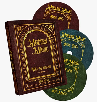 Современная магия(набор из 3 DVD) от Will Houstoun и RSVP Magic tricks