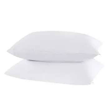 

Solid Bedbug Proof Waterproof Pillow Protector Zippered Pillowcase Cover and Bed Wetting Machine Washable Pillow Case