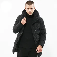 MORUANCLE 2017 Winter Men’s Long Parkas Thick Warm Jackets For Male High Quality Thermal Coats Black And Green Size M-XXXL