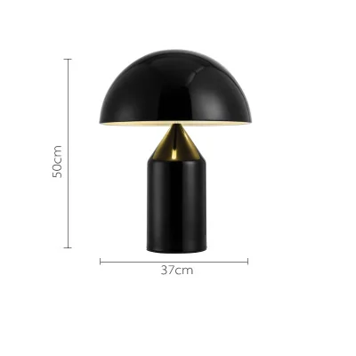 Современная нордическая лампа, металлические настольные лампы для спальни, настольная лампа, светодиодный светильник, декоративная настольная лампа, светильники - Цвет абажура: B