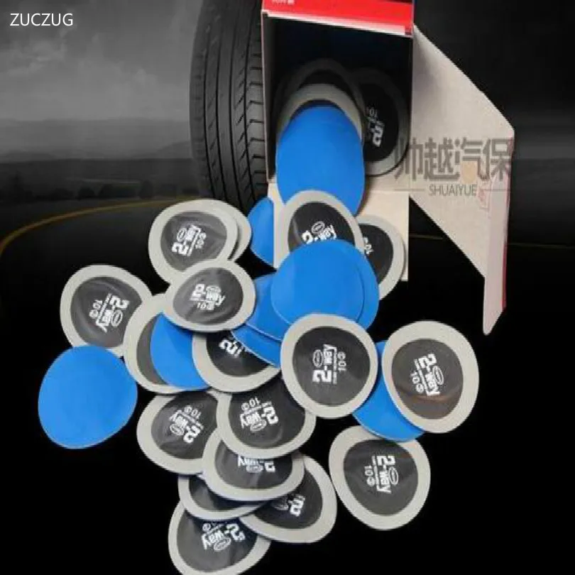 

diameter 43mm tubeless tire repair car bike motorcycle tools Film with strong glue 40pcs/lot free shipping