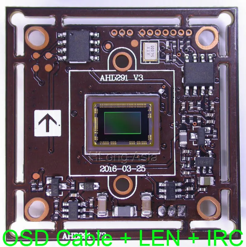 imágenes para AHD-H (1080 P) 1/2. 8 "Sony Exmor CMOS IMX291 + NVP2441 junta módulo de cámara CCTV OSD con cable + 3.0MP CS LEN + IRC imágenes para AHD-H (1080 P) 1/2. 8 "Sony Exmor CMOS IMX291 + NVP2441 junta módulo de cámara CCTV OSD con cable + 3.0MP CS LEN + IRC