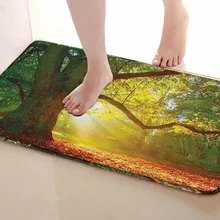 Дерево стиль коврик для ванной комнаты, смешной Противоскользящий коврик для ванной, занавески для душа s аксессуары, соответствующие вашей душевой занавеске