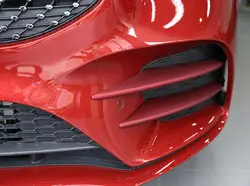 Стайлинга автомобилей Глава Передние противотуманные свет лампы Decotion чехол с ремешком отделкой 4 шт. для Mercedes Benz класс AMG линии 2019 Авто