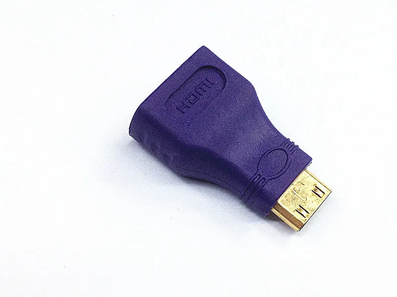 Mini HDMI мужчина к HDMI Женский адаптер конвертер адаптеры разъем