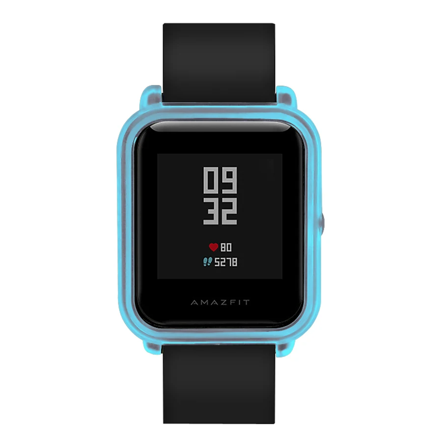 Защитный чехол для Huami Amazfit Bip Bit протектор для часов оболочка для Amazfit Bip Youth тонкий цветной ПК бампер крышка