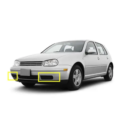 Пара белый+ желтый светодиодный фонарь дневного света для Volkswagen Golf 4 1997-2004