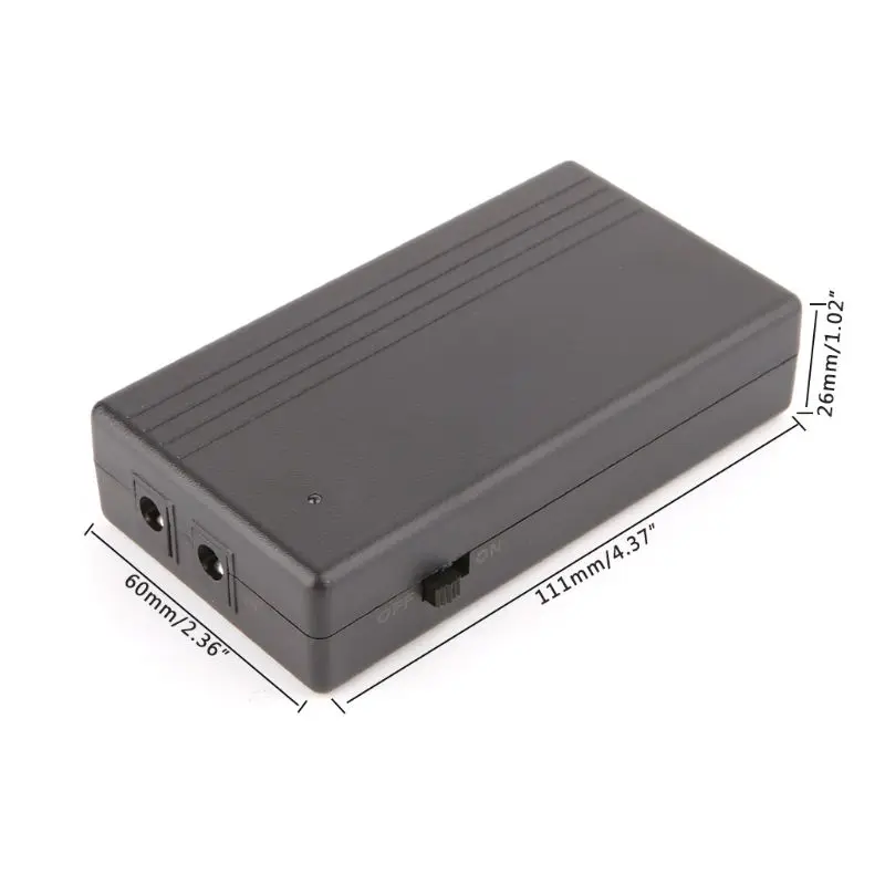 

12V2A 22.2W UPS Uninterrupted Backup Power Supply Mini Battery For Camera Router