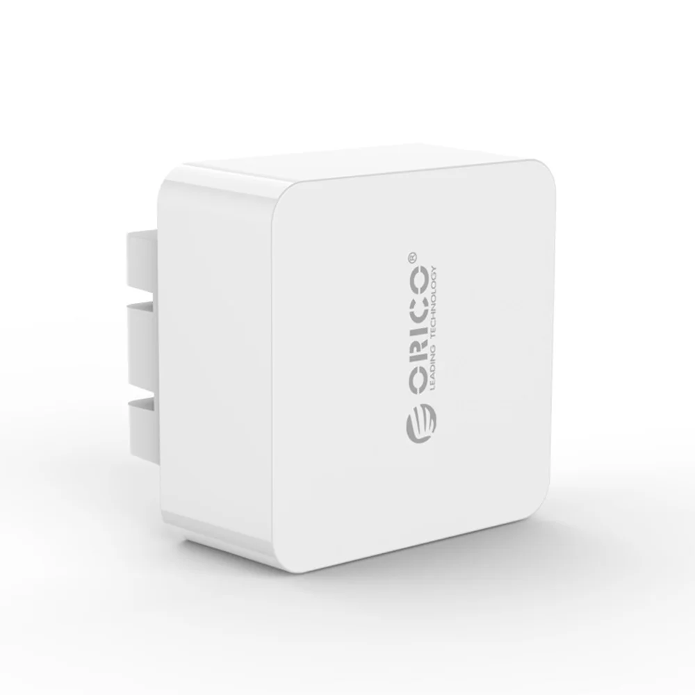 ORICO 1 порт QC3.0 USB умное настенное зарядное устройство со складной вилкой для