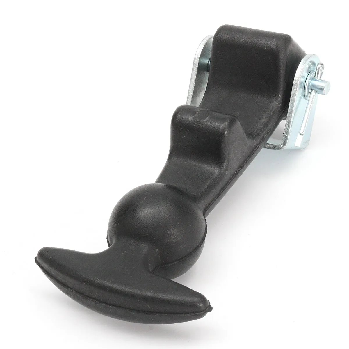  2pcs/set Rubber Bonnet Fastener 112mm Door Catch Pull Strap Car Horsebox Trailer Truck