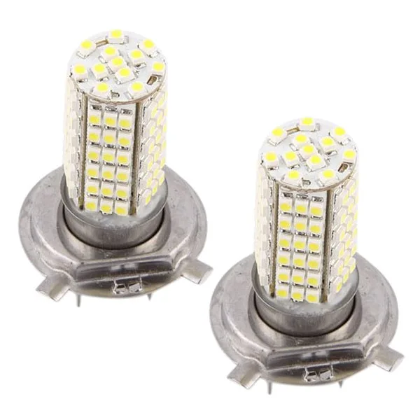 

1 Pair Sale Multi-functional H4 Xenon White 102-SMD LED Car Fog Light Head Lamp Bulb Headlight