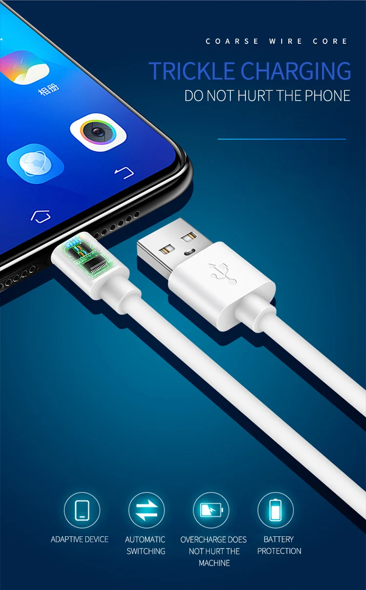 USB зарядное устройство 1 м 2 м 3 м Micro USB кабель для samsung huawei 3A Зарядка для Xiaomi Android мобильный телефон USB C зарядное устройство универсальное