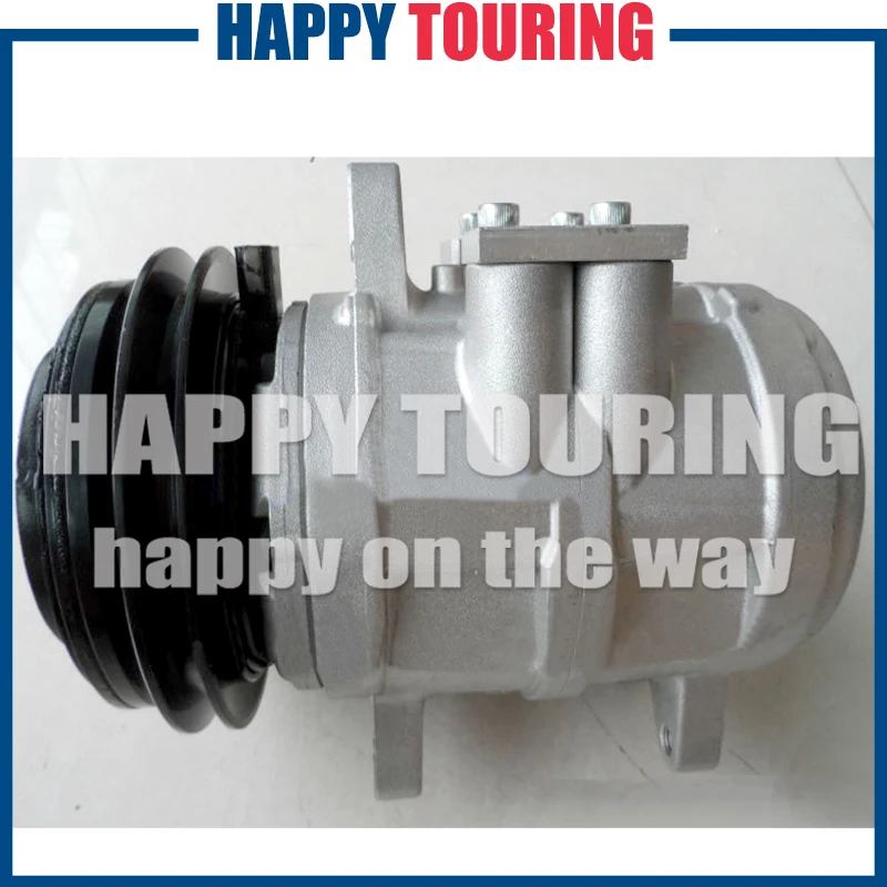 1, New 6E171 AC Compressor for John Deere Tractor Backhoe Loaders Combines Cotton PickersStrippers TY6626 TY6766 047100-8530