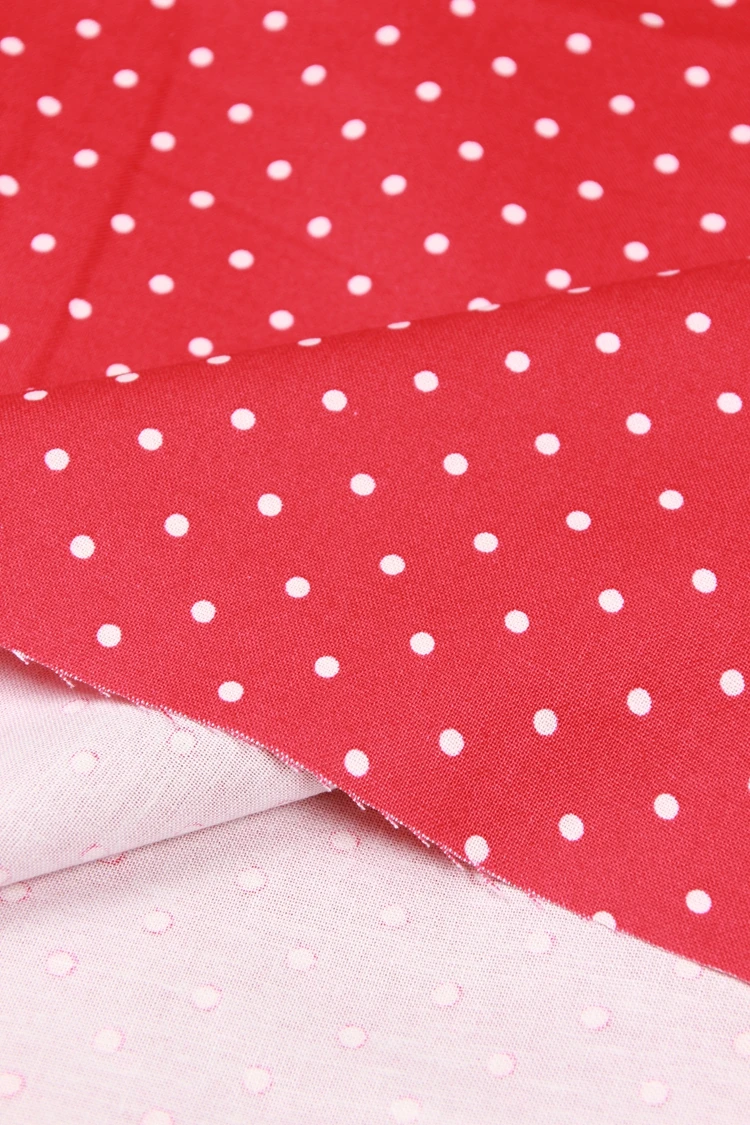 Полметра простой цветочный принт хлопок ткань ручной работы DIY Одежда Платье детская ткань рот Золотая посылка подкладочная ткань B263