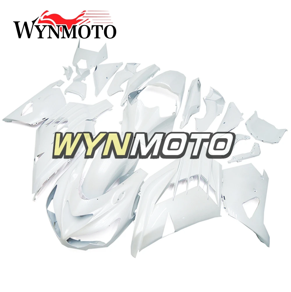 

Full ABS Injection Plastics Fairings For Kawasaki ZX-14R ZX14R ZZ-R1400 2012 - 2015 Motorcycle Fairing Kit Carenes Pearl White