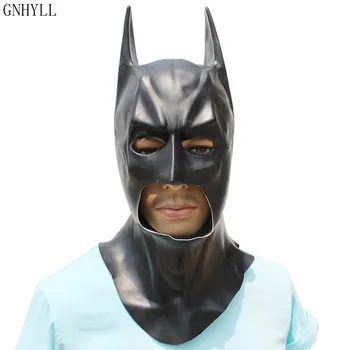 

GNHYLL Batman Masks Adult Halloween Mask Full Face Latex Caretas Movie Bruce Wayne Cosplay Toy Props