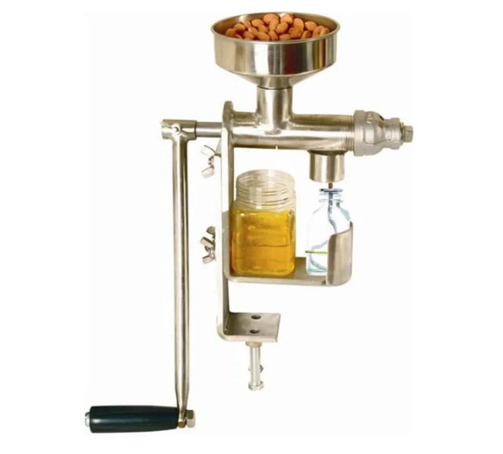 

Manual Oil Press Peanut Nuts Seeds Oil Press Machine Oil Extractor Machine
