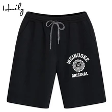 HMILY Модные мужские шорты летние свободные шорты большого размера для фитнеса мужские хлопковые шорты M-3XL повседневные брюки новые спортивные штаны