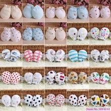 Новинка; 1 пара детских перчаток с защитой от царапин для лица и рук; мягкие варежки для новорожденных